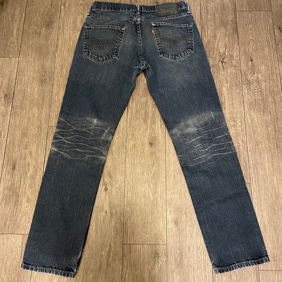 Levi's 511 Denim Slim Fit Casual Modern Mens Size 30x30 Medium Blue Wash - Picture 2 of 7